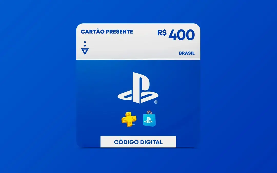 Vale-presente da PlayStation Store 400 BRL